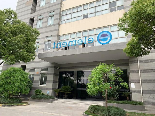Element Shanghai materials testing laboratory external building.