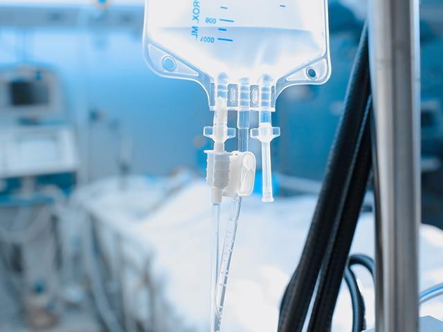 Characterization of adhesive related leachable deriving from medical infusion bag.